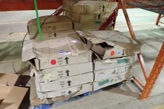 Pallet of Johnsonite Rubber Baseboard.