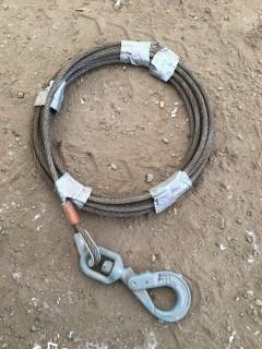 Tow Cable c/w Hook.