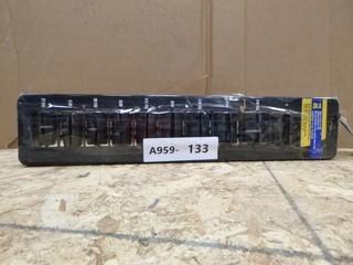 10PC Impact Sockets 7/16" - 1" (W-3-3-2)