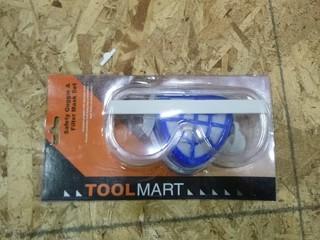Safety Goggle and Filter Mask Set (W-3-3-2)