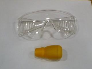 Clear Safety Glasses and 5-in-1 Screwdriver (W-3-5-2)