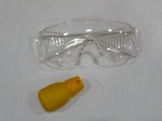 Clear Safety Glasses and 5-in-1 Screwdriver (W-3-5-2)