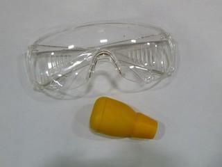 Clear Safety Glasses and 5-in-1 Screwdriver (W-3-5-2)