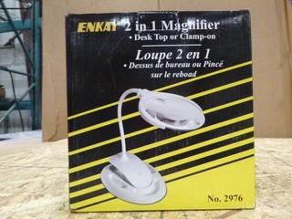 LED Desktop Magnifier (3X / 8X) (W-3-5-2)