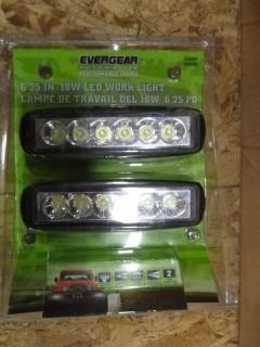 Ultra-Brite LED Work Light Pair (W-3-5-2)