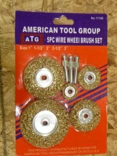 5PC Wire Wheel Brush Set (W-4-1-2)