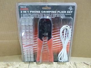 2-in 1 Crimping Plier Set for Phone and Modular Plugs (W-4-1-2)