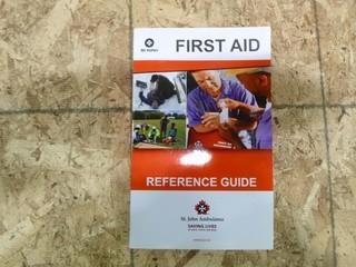 St. John Ambulance First Aid Reference Guide (W-4-1-3)