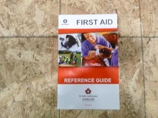 St. John Ambulance First Aid Reference Guide (W-4-1-3)