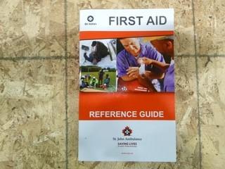 St. John Ambulance First Aid Reference Guide (W-4-1-3)