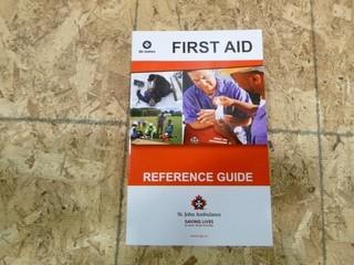 St. John Ambulance First Aid Reference Guide (W-4-1-3)
