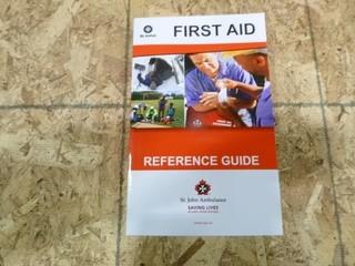 St. John Ambulance First Aid Reference Guide (W-4-1-3)