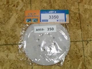 5PC 7" Sandpaper Discs (W-4-1-3)