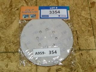 5PC 7" Sandpaper Discs (W-4-1-3)
