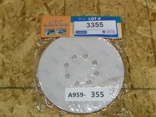 5PC 7" Sandpaper Discs (W-4-1-3)