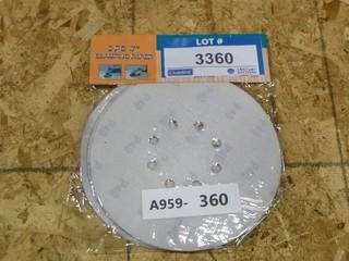 5PC 7" Sandpaper Discs (W-4-1-3)