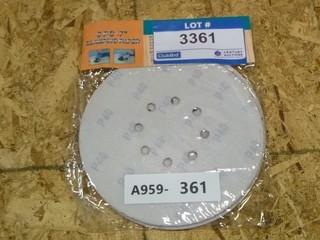 5PC 7" Sandpaper Discs (W-4-1-3)