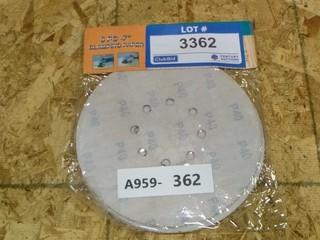 5PC 7" Sandpaper Discs (W-4-1-3)