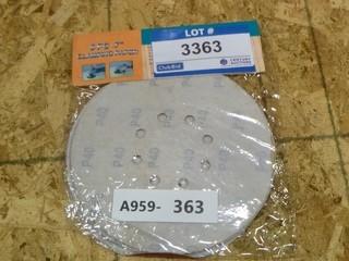 5PC 7" Sandpaper Discs (W-4-1-3)