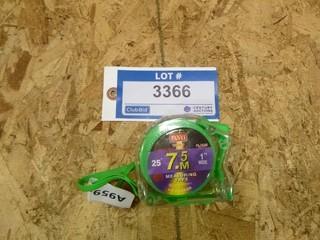 25' x 1" Tape Measure (W-4-1-3)