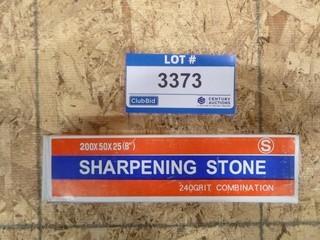 8" Long Sharpening Stone 2-Grit (W-4-1-3)