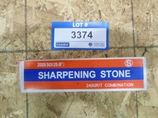 8" Long Sharpening Stone 2-Grit (W-4-1-3)
