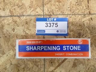 8" Long Sharpening Stone 2-Grit (W-4-1-3)