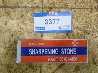 6" Long Sharpening Stone 2-Grit (W-4-1-3)