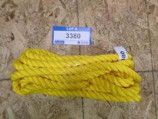 5/8" x 16' Yellow Rope (W-4-1-3)