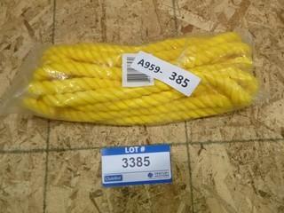 5/8" x 16' Yellow Rope (W-4-1-3)