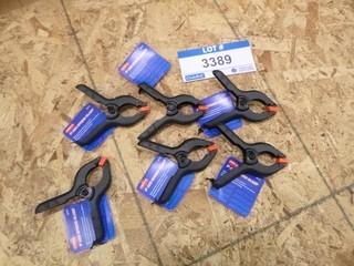 6PC 3" ABS Clamps (W-4-1-3)