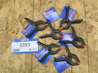 6PC 3" ABS Clamps (W-4-1-3)