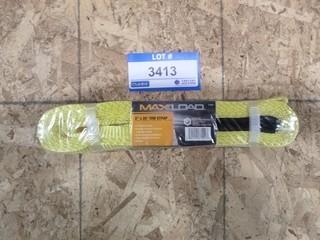 Maxload 2" x 20' Tow Strap, 10,000lb Breaking Strength (W-4-1-3)