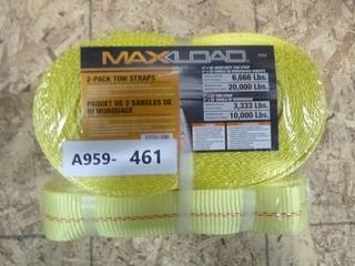2 Pack Tow Straps (W-4-1-3)
