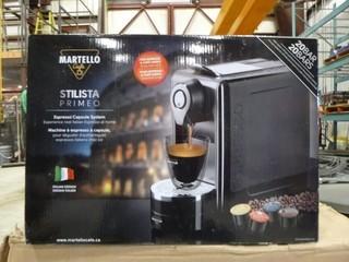  Martello Capsule Coffee Maker (New) (W-5-1-2)