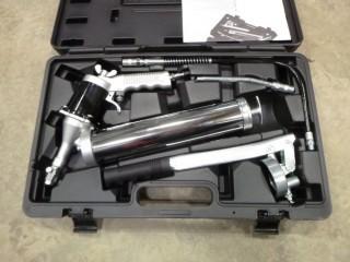  2-in-1 Pneumatic / Manual Grease Gun Kit (New) (W-5-1-2)