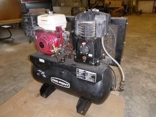 Large Air Compressor with 10HP Honda Gas Engine (W-5-1-1)