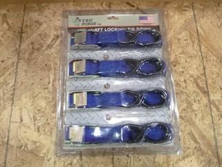 1" x 8" Tiedowns, (1 Package of 4) (W-5-1-2)