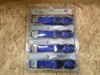 1" x 8" Tiedowns, (1 Package of 4) (W-5-1-2)