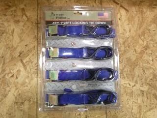 1" x 8" Tiedowns, (1 Package of 4) (W-5-1-2)