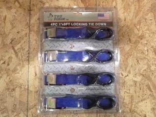 1" x 8" Tiedowns, (1 Package of 4) (W-5-1-2)