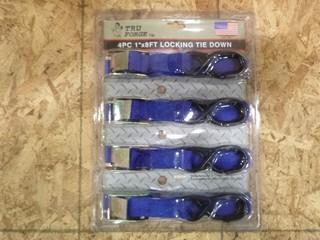 1" x 8" Tiedowns, (1 Package of 4) (W-5-1-2)