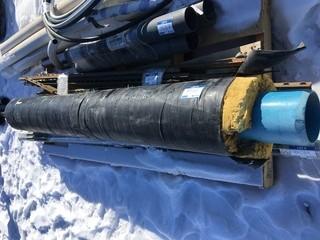 Insulated 8" PVc Pipe.