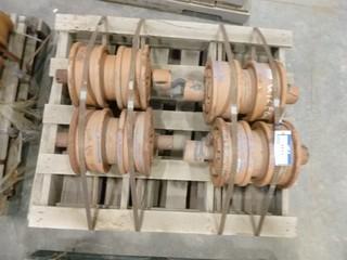 (4) Double Flange Track Idler (W-R-4-15)