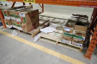 Lot of Simpson Strongtie 4x12 Face Mount Hangers, HTT 4 Tension Ties, Joist Hangers, Faceplates, etc.