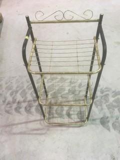 Metal Stand 15"Wx31"Hx10"D.