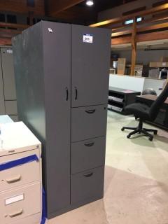 Personal Office Locker 24" x 24" x 65"