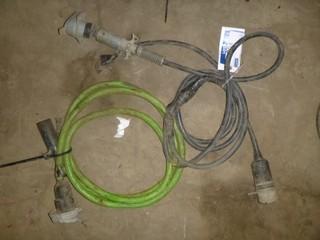 (2) 7 Pin Trailer Light Cords