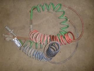 Complete Set of Air Lines and Trailer Light Cord