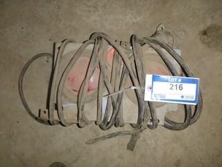 Approx. 35' of Emergency Trailer Light Cord and Lights w/ Magnets